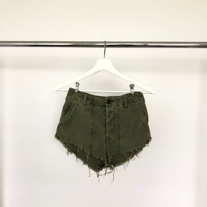 Free people mini shorts